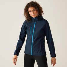 Zdjęcie Kurtka damska softshell Regatta Venturer niebieska - Mirosławiec
