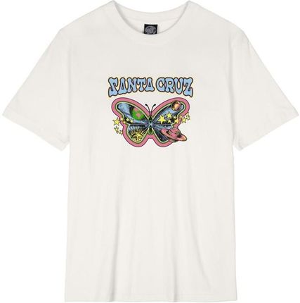 koszulka SANTA CRUZ - Galactic Butterfly Optic White (OPTIC WHITE) rozmiar: 10