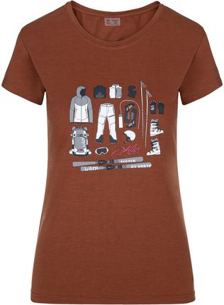 Kilpi  Damski t-shirt funkcyjny SL0303KI czerwony 34