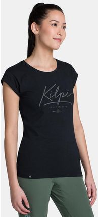 Kilpi  Damski t-shirt bawełniany TL0365KI Czarny 40