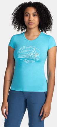 Kilpi  Damski t-shirt funkcyjny TL0317KI Niebieski 34