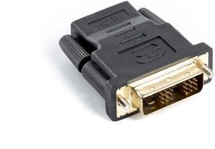 Lanberg AD-0013-BK (HDMI F - DVI-D M; kolor czarny) (AD0013BK)