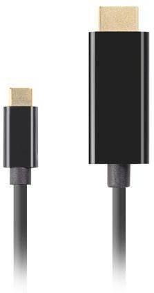 Cavo USB-C Maschio/Maschio LANBERG, 0,5 Metri, Nero, Per Ricarica E Dati, Modello CA-CMCM-10CU-0005-BK
