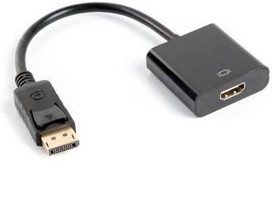 Lanberg Displayport (M) -> HDMI (F) 10cm (AD0009BK)