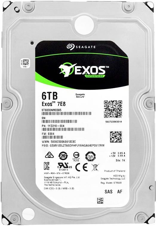 thumbnail image 2 of Seagate ST6000NM0095 6TB 7200RPM SAS 3.5" Enterprise Hard Drive - Refurbished Server Grade 2 of 4