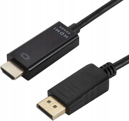 Wulkancenpl Kabel DisplayPort Dp do Hdmi 4K 1,8m Konwerter (36880)