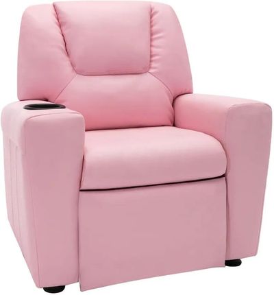 Elior Różowy Rozkładany Fotel Dla Dziewczynki Meldun