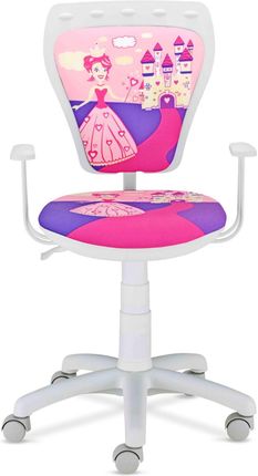 Fotel Dla Dziecka Ministyle Cartoon Line Gtp28 White Princess