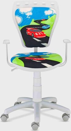 Fotel Dla Dziecka Ministyle Cartoon Line Gtp28 White Turbo