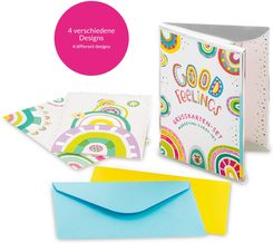 Zdjęcie Zestaw Kartek Okolicznościowych Good Feelings 8szt. - Barlinek