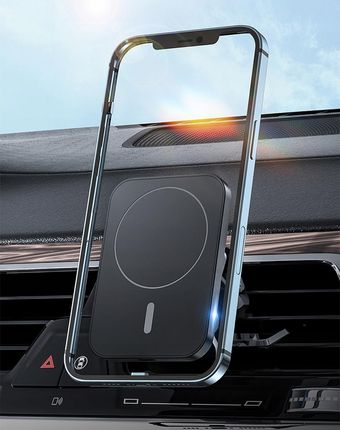 Nela Styl Ładowarka Indukcyjna Qi Uchwyt Samochodowy Do Iphone 15W - zdjęcie 2