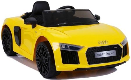 Lean Cars Auto Na Akumulator Audi R8 Żółty Lakierowane