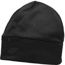 Czapka Zimowa Unisex Termoaktywna Polatrec Funkcyjna Treningowa 4F 4Faw23Afcau058 Czarna S/M