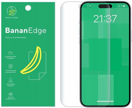 Polski Banan Folia Ochronna Bananedge Do Apple Iphone 15 Plus