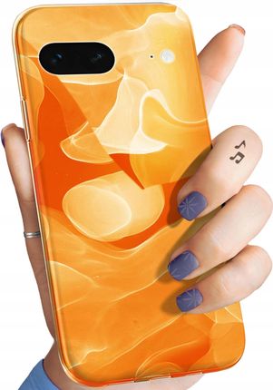 Hello Case Etui Do Google Pixel 7 Pomarańczowe Pomarańcze Orange Obudowa