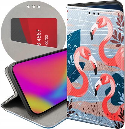 Hello Etui Z Klapką Do Samsung Galaxy S5 Neo Flaming Flamingi Ptaki