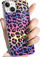 Hello Case Etui Do Iphone 14 Plus Kolorowe Barwy Tęcza Obudowa Pokrowiec