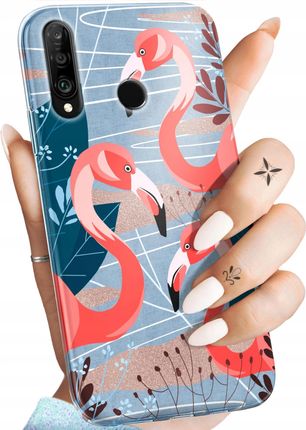 Hello Etui Do Huawei P30 Lite Flaming Flamingi Ptaki