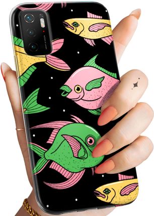 Hello Case Etui Do Xiaomi Poco M3 Pro 5G Ryby Rybki Fish Obudowa