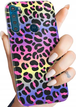 Hello Case Etui Do Motorola One Fusion Plus Kolorowe Barwy Tęcza Obudowa