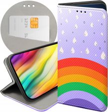 Hello Case Etui Z Klapką Do Iphone 13 Mini Tęcza Rainbow Futerał Pokrowiec