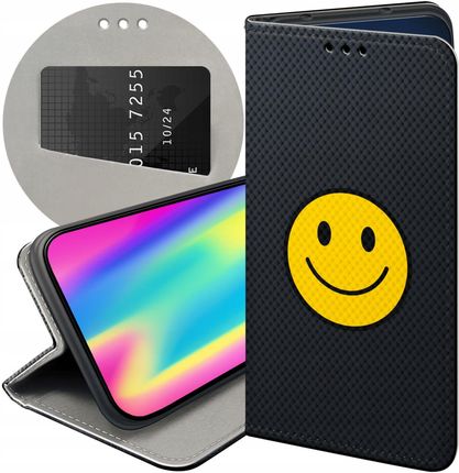 Hello Etui Z Klapką Do Samsung Galaxy A12 Uśmiech Smile Emoji Futerał
