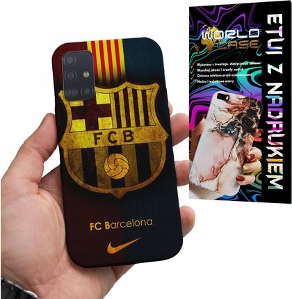 World Etui Do Samsung A71 Fc Barcelona Piłkarskie Real Madryt
