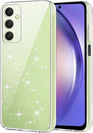 Case Etui Do Samsung Galaxy A54 5G Brokat Silicone Szkło Szybka 9H