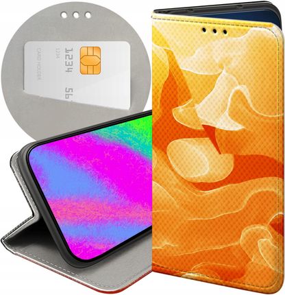 Hello Case Etui Z Klapką Do Samsung Galaxy A22 5G Pomarańczowe Pomarańcze Orange