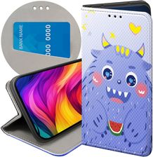 Hello Case Etui Z Klapką Do Samsung Galaxy M21 Potwory Potwór Monster Futerał