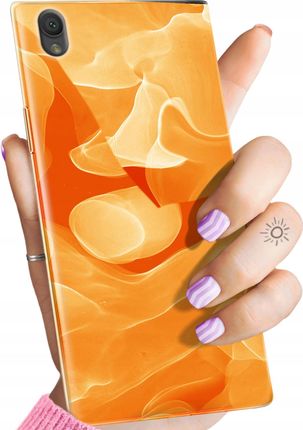 Hello Etui Do Sony Xperia L1 Pomarańczowe Pomarańcze Orange