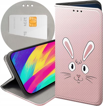 Hello Etui Z Klapką Do Xiaomi Poco X3 Nfc Królik Zając Bunny Futerał