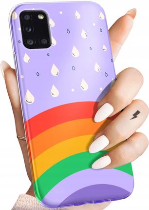 Hello Case Etui Do Samsung Galaxy A31 Tęcza Rainbow