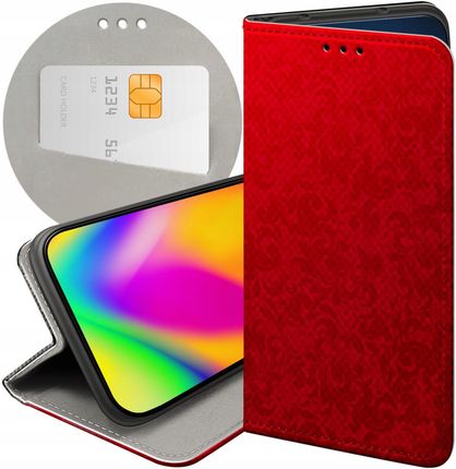 Hello Case Etui Z Klapką Do Samsung Galaxy S7 Edge Czerwone Serca Róże Futerał