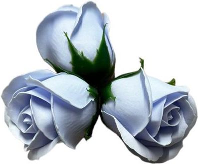 Siny niebieski róża mydlana 50sztuk
