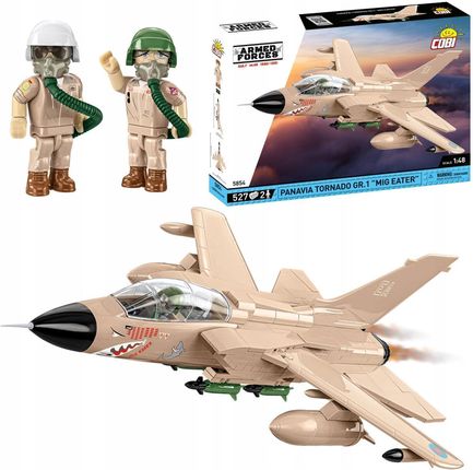 Cobi Klocki 5854 Samolot Panavia Tornado Gr.1 "Mig Eater" Armed Forces 527El.