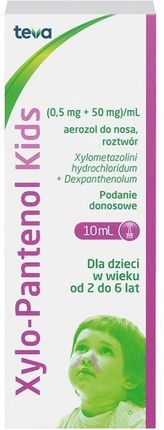 Xylo-Pantenol Kids 0.5 Mg+50Mg/ml 10ml