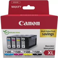 Zdjęcie Canon PGI-1500XL Ink Cartridge BK/C/M/Y MULTI (9182B010) - Wałcz