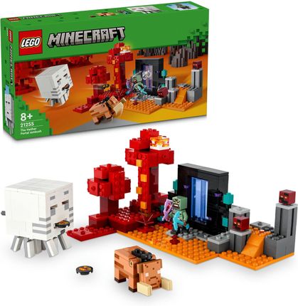 LEGO Minecraft 21255 Zasadzka w portalu do Netheru