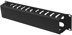 Zdjęcie Lanberg Organizer Kabli 19'' 2U z zaślepką typ A czarny (AK1705B) - Gryfice
