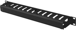 Zdjęcie Lanberg Organizer Kabli 19''1U z zaślepką typ A czarny - Płock