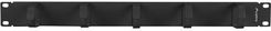 Zdjęcie Lanberg Organizer Kabli 19''1U z 5 metalowymi uchwytami typ B czarny - Bolków