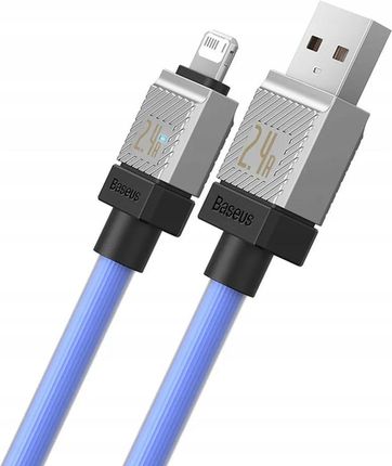 Baseus Szybko Ładujący Usb A Do Lightning Coolplay Series 2M 2 4A Niebieski