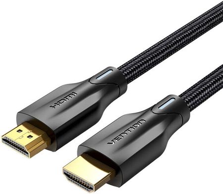 Vention Hdmi 2.1 Aaubh 2M 8K Pvc 48Gbps 144Hz Kompatybilny Czarny