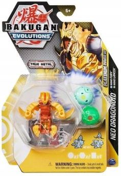 Bakugan 3.0 Atak Specjalny Wirująca figurka Spin Master