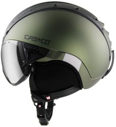 Kask narciarski CASCO SP-2 Visor Photomatic green M