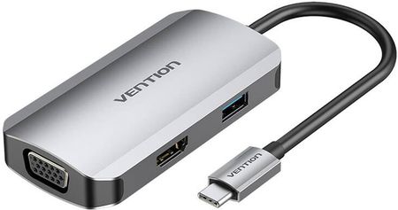 Vention Stacja dokująca USB C do HDMI VGA 3.0 PD 0 15m TOAHB (56683)