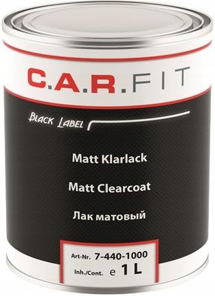 Carfit 2K Matt Clearcoat Bezbarwny Mat 1,5L Kpl