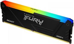 Pamięć RAM Kingston FURY Beast RGB 16GB [1x16GB 3200MHz DDR4 CL16 DIMM]