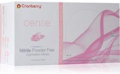 Zdjęcie Cranberry Cerise Pink Rękawiczki Nitrylowe Bezpudrowe Rozmiar S 200Szt. - Oświęcim